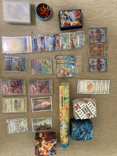ポケモンカードをすることがなくなりカードたちをメルカリで売ろうと