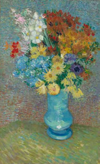 この絵画の作品名は何ですか。 - 青い花瓶の花、ですね。 - Yahoo!知恵袋