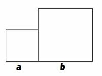 数学の問題で質問があります 図で 面積がこの２つの正方形の面積 Yahoo 知恵袋