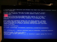 青い画面で英語や数字が書いてある画面でパソコンがまったく動きませ Yahoo 知恵袋
