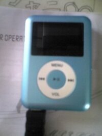 去年チャレンジの努力賞でもらったmp3プレイヤーなんですけど 説明書にも機 Yahoo 知恵袋