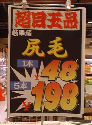 ネットで見つけた画像なのですが尻毛とは 何ですか 刷毛の誤植でしょうか Yahoo 知恵袋