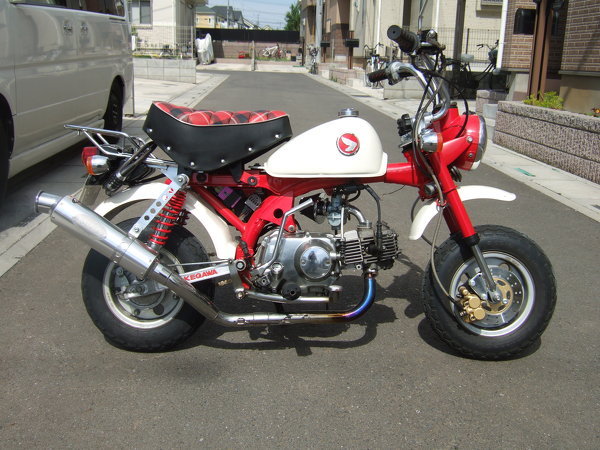ホンダモンキーに88ccボアアップを取付しましたが最高速をもう少