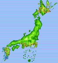 ポケモンのマップは日本地図の一部ですがあと日本地図のどの地方が Yahoo 知恵袋