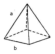 正四角錐の体積と表面積と底面積の求め方を教えてくださいaが８ｃｍ Yahoo 知恵袋