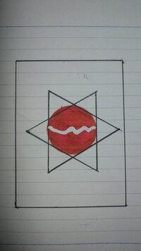 これは何のマークですか 真ん中に赤い丸があり その赤い丸を星で囲んでありま Yahoo 知恵袋