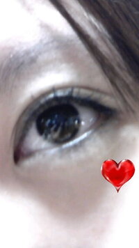 写メわうちの目です 三白眼ですか いつもカラコンを Yahoo 知恵袋