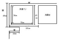 賃貸マンション洗濯機パンが小さいので購入に困っています 教えて 住まいの先生 Yahoo 不動産