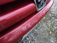 車の天井のサビが盛り上ってきています 5cm位です 貫通はして Yahoo 知恵袋