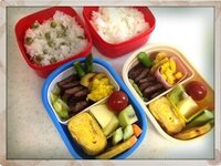 サエコが子供に作ったお弁当 １００点中 何点ですか もう少し つめ方 Yahoo 知恵袋