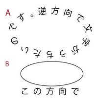 イラレで文字入力の際 逆文字はどうやればいいですか 環 Yahoo 知恵袋