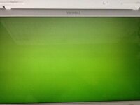 今日 パソコンを立ち上げたら いきなり黄緑色の画面が現れて動 Yahoo 知恵袋