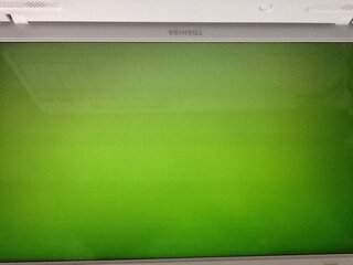今日 パソコンを立ち上げたら いきなり黄緑色の画面が現れて動かな Yahoo 知恵袋