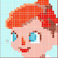 とびだせどうぶつの森で 水色の水玉のリボンでおだんごヘアーの髪型 Yahoo 知恵袋