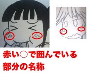 人のほっぺたに描く斜線はどんな風に書いているか教えて欲しいです ほ Yahoo 知恵袋