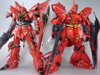 ガンダム】サザビーとシナンジュが比較されているのをよく見ますが