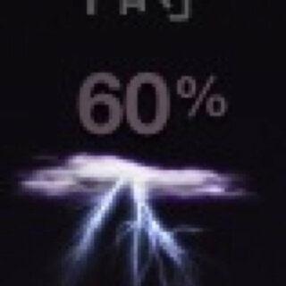 Iphoneの天気のこのマークって雷ですか このマークよく出るんですけど雷な Yahoo 知恵袋