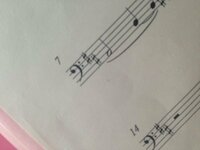 ユーフォニアムの楽譜の読み方について 中学の吹奏楽部でユーフォを担当す Yahoo 知恵袋