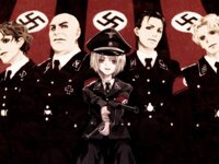 ナチス軍のイラストの壁紙を探しています ５人の男性 が描かれて Yahoo 知恵袋