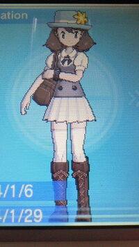 ポケモンxyで この女の子のような服装にしたいです この子の服装 Yahoo 知恵袋