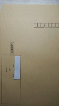 履歴書を持参する場合、この封筒に何か記入すべきでしょうか？
中には履歴書が入っています。
このまま手渡しで渡そうと思っています。
よろしくお願いします。氏名や宛先等記入する必要がありますか？ 