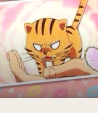 このトラ猫のキャラクターの名前はなんですか なんのアニメのキャラクターですか Yahoo 知恵袋