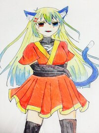 こんにちは 小6の女子ですイラスト評価よろしくお願いします カゲプロのマリーち Yahoo 知恵袋