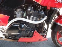 GPZ900R純正アンダーカウルについてこんばんはGPZ900Rの