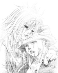 ハンターハンター１３５話メルエムとコムギの最期 私はアニメ至上 類を見ない結末 Yahoo 知恵袋