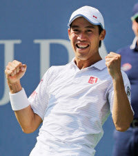 錦織圭選手の全米オープンテニス決勝でもチリッチに勝ってあのガッツポーズは見れ Yahoo 知恵袋