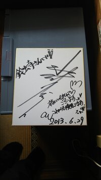 水樹奈々さんにサインを本人の前で書いてもらえる機会って 今後あると思います Yahoo 知恵袋