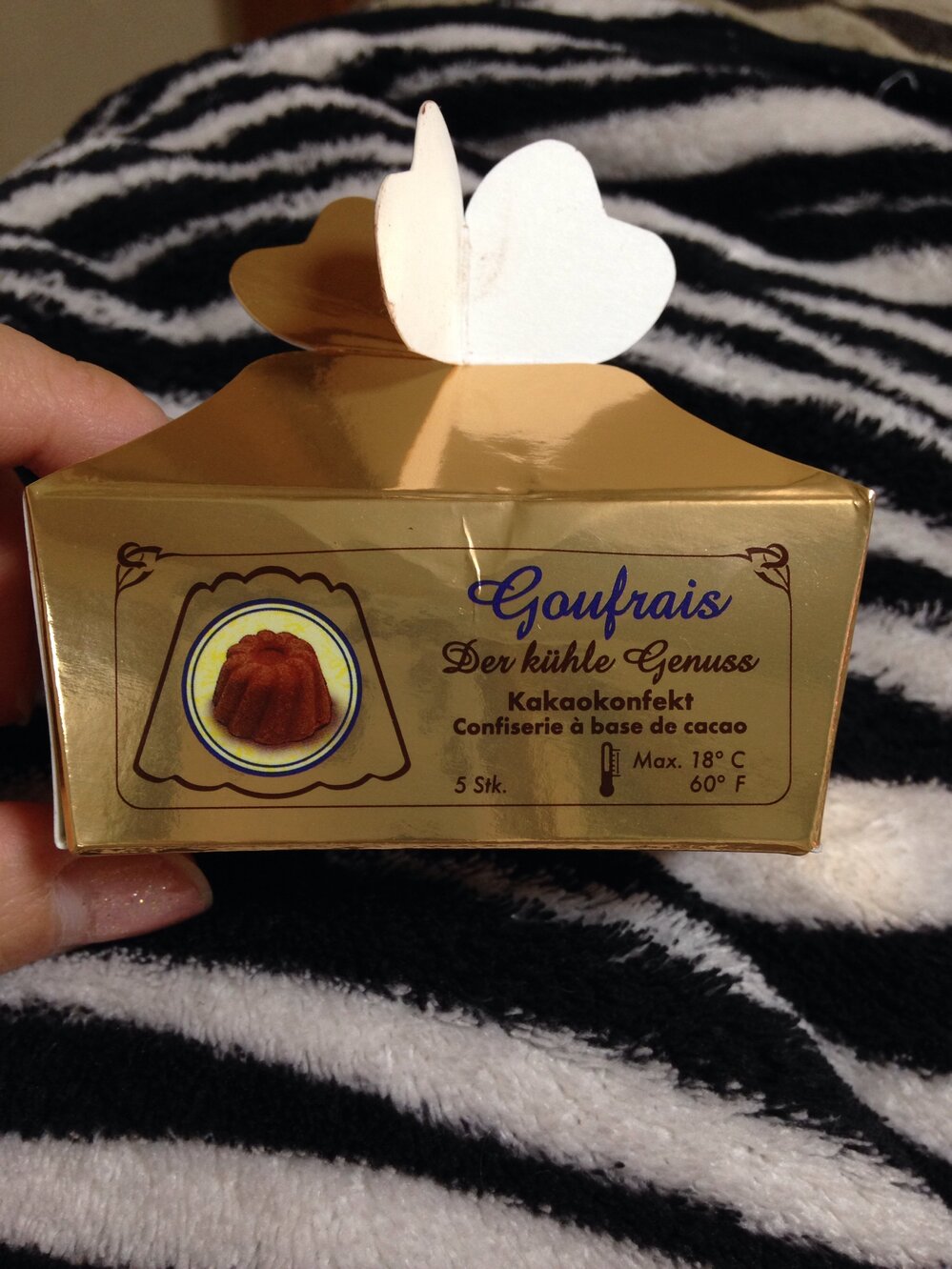 ドイツ土産でもらったチョコですが、日本でも手に入るでしょうか