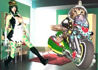 ジョジョリオン大喜利 虹村京と 彼女のスタンド スタンドが猫化し Yahoo 知恵袋