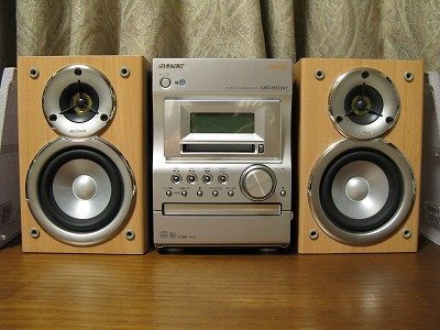 SONYのコンポ(CMT-M333NT)が故障しました。パソコンでやいたCD