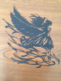 美術の授業で 切り絵 をやっています 中学生にも出来る簡単なデ Yahoo 知恵袋