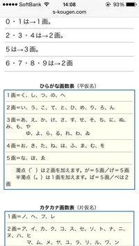 ひらがなの ほ って4画ですよね 一度自分の名前の画数 Yahoo 知恵袋