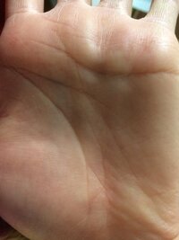手相鑑定をお願いします 特に生命線を見ていただきたいのですが 画像 Yahoo 知恵袋