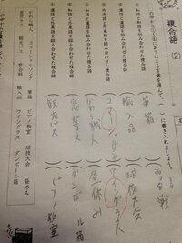 5年生の国語の宿題を教えてください 和語と漢語と外来語の組み合わせ Yahoo 知恵袋