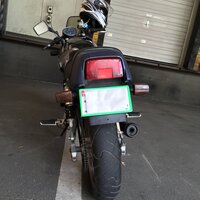 250ccバイクのナンバープレートに手を加えて ４００cc以上のバイクに見立 Yahoo 知恵袋