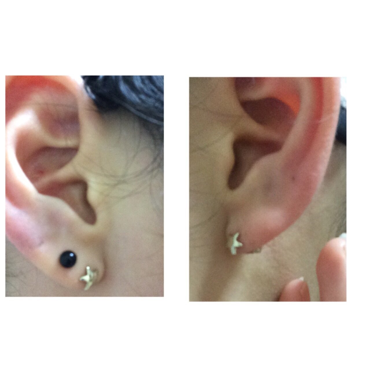 ピアス4つめを開けたいのですが、場所に悩みます……右に2つ、左に1