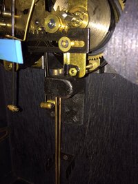 振り子時計の修理についてです リズム時計という柱時計が動かなくなったため文字 Yahoo 知恵袋