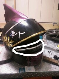 バイク走り屋ヘルメット 少し前から流行ってる走り屋のヘルメットカスタムで Yahoo 知恵袋