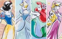 最近よくあるディズニープリンセスのイラストの壁紙をできれば高画質でくださ Yahoo 知恵袋