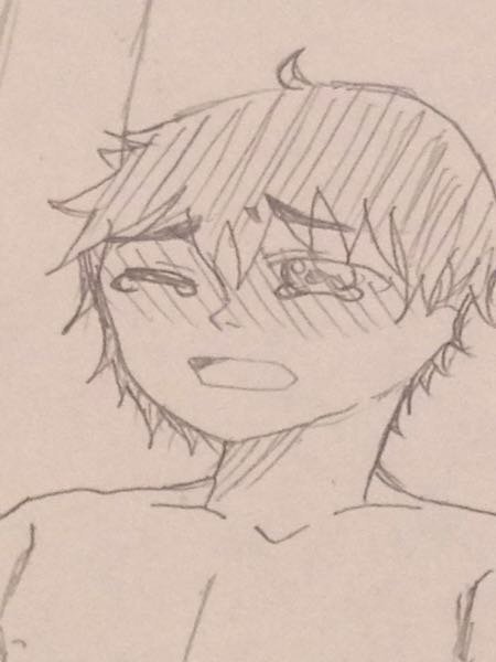 中2女子です イラストを描いてみました 何をしている顔に見えますか ま Yahoo 知恵袋