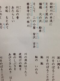 鮎の歌 の歌詞で わからないところがあって 線引いてある歌詞の意味を教 Yahoo 知恵袋