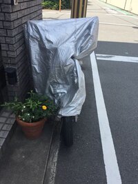 家の前 不審な自転車