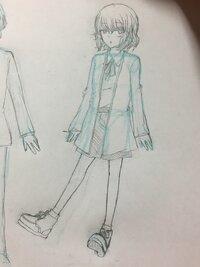 靴描けないので靴の描き方教えてください 検索して調べても描 Yahoo 知恵袋