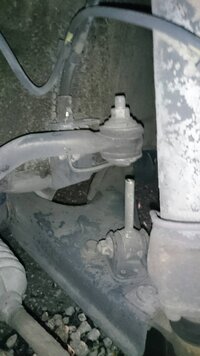 車の左前輪のバー 画像 が折れました コンコンと音がしますが走れる様なのでそ Yahoo 知恵袋