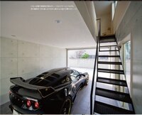 写真の様に インナーガレージ内に階段を設ける場合 車の大きさプラスどれだけの余裕 教えて 住まいの先生 Yahoo 不動産
