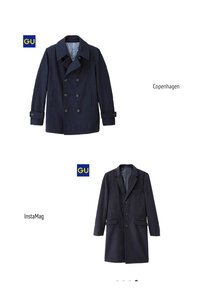 チェスターコートとpコートをどちらを買うか悩んでます 自分は身長は Yahoo 知恵袋